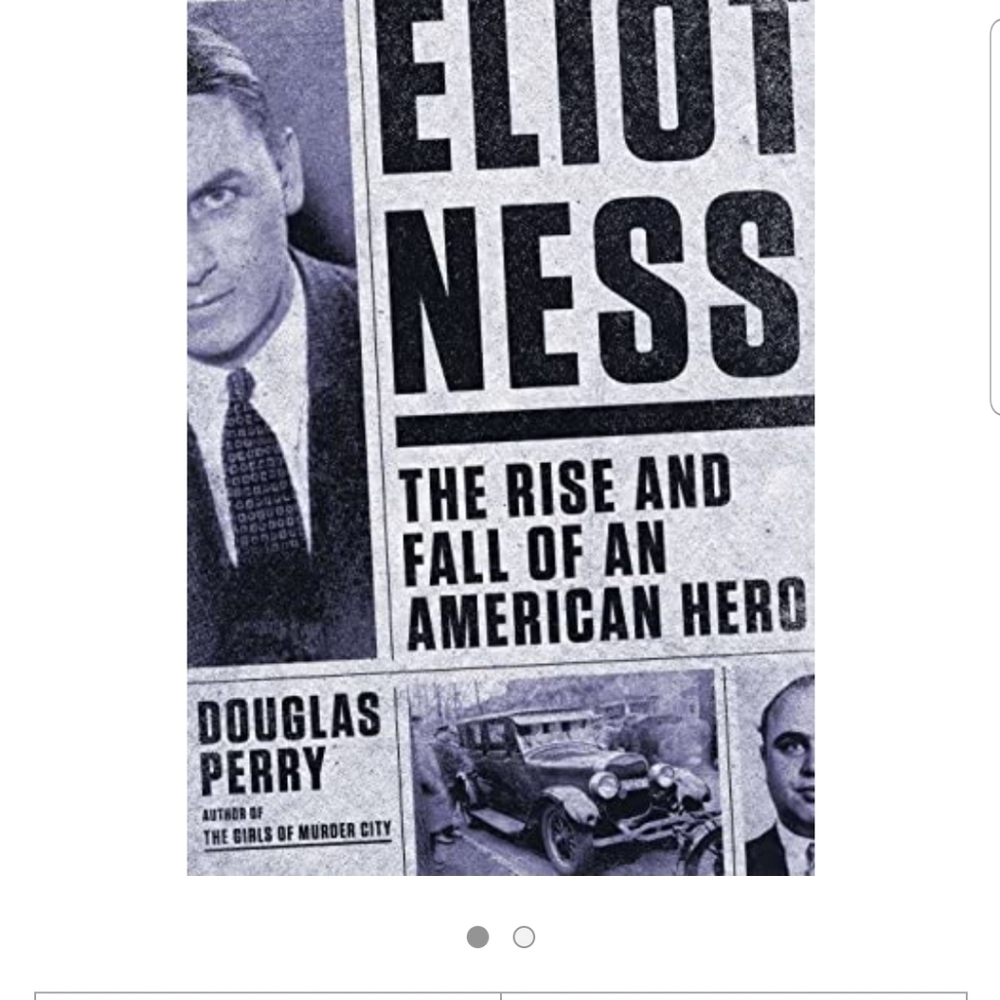 Hardcover book Eliot Ness The Rise and Fall of an American Hero Douglass Perry